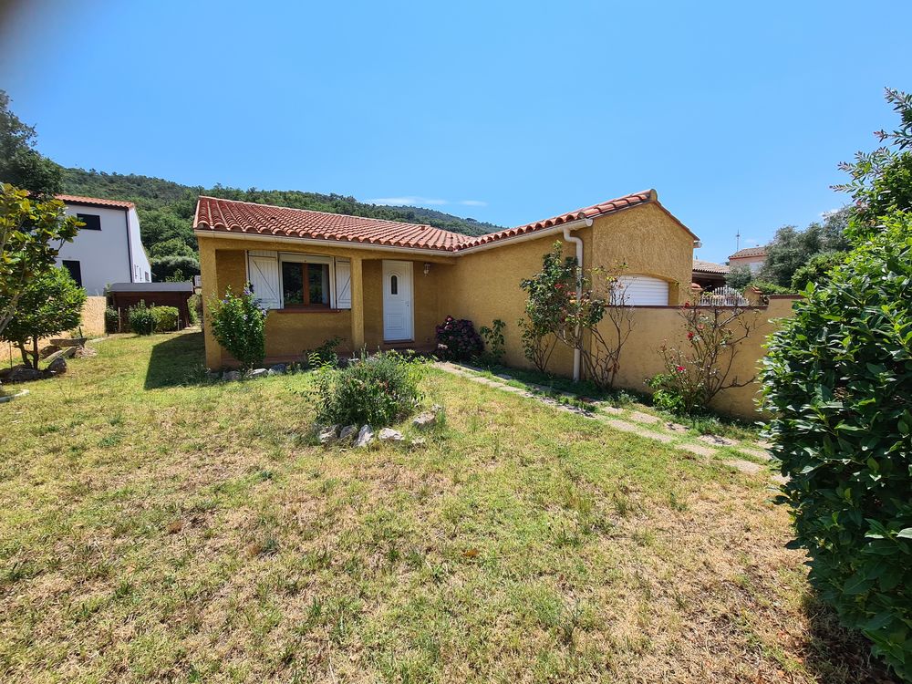 Villa 105m² 4 faces plain pied le Boulou