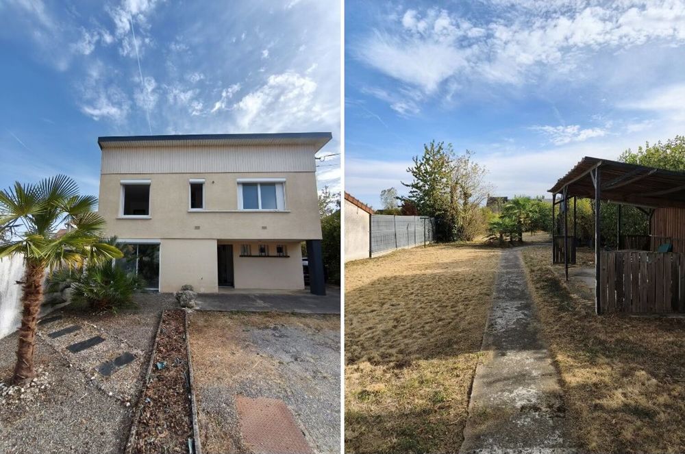 Maison 120 m² à étage - 3 chambres - terrain 600 m² arboré