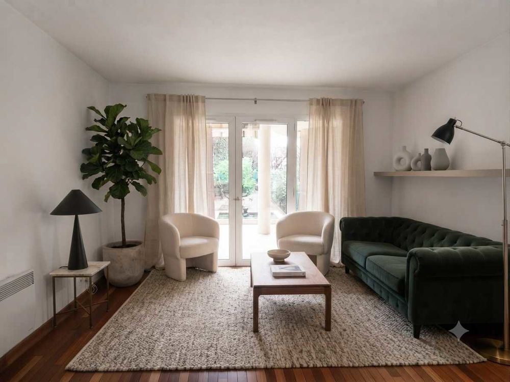 29m2 avec cuisine + jardin + parking
