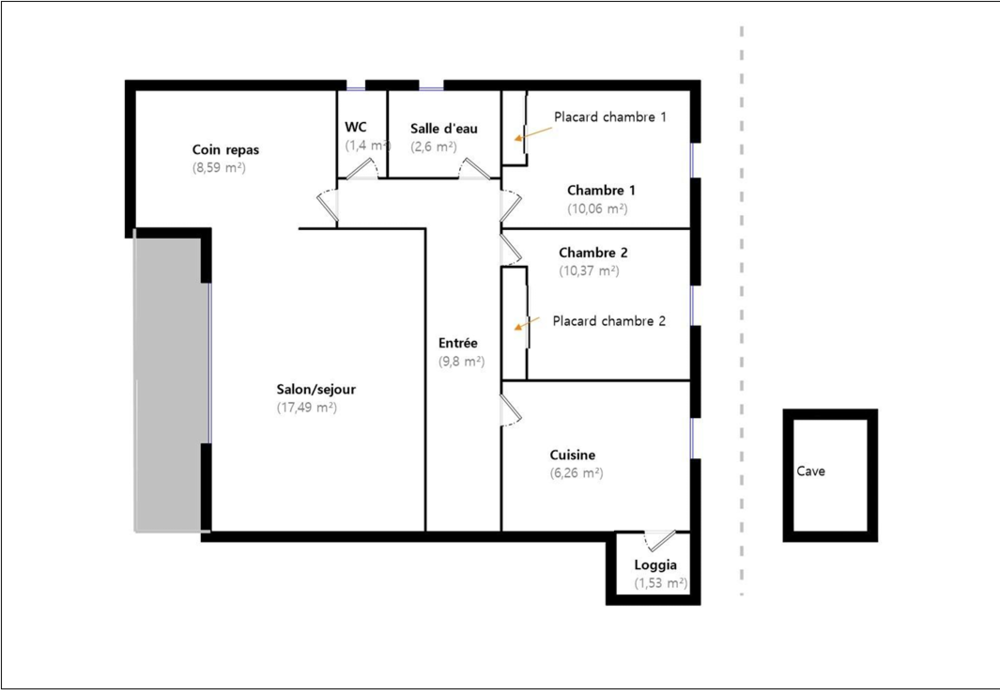3 Pièces · 68 m²3 Pièces, 68 m² · Perpignan 66000 · Quartier