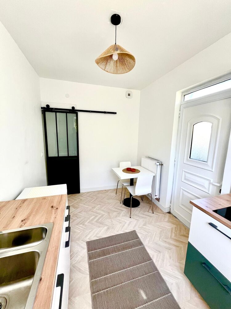 Saint leu la forêt gare 41 m2 meublé, jardin privatif DPE D