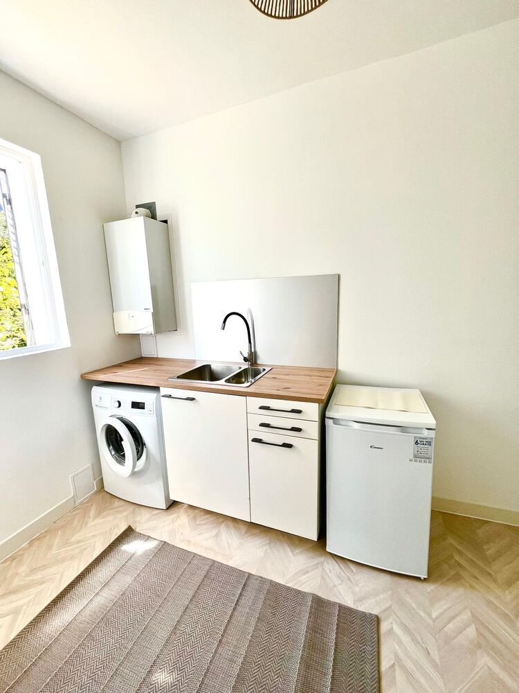 Saint leu la forêt gare 41 m2 meublé, jardin privatif DPE D