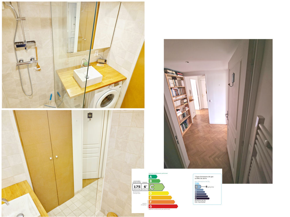3 pièces avec balcon, parking et cave à Arcueil 94110