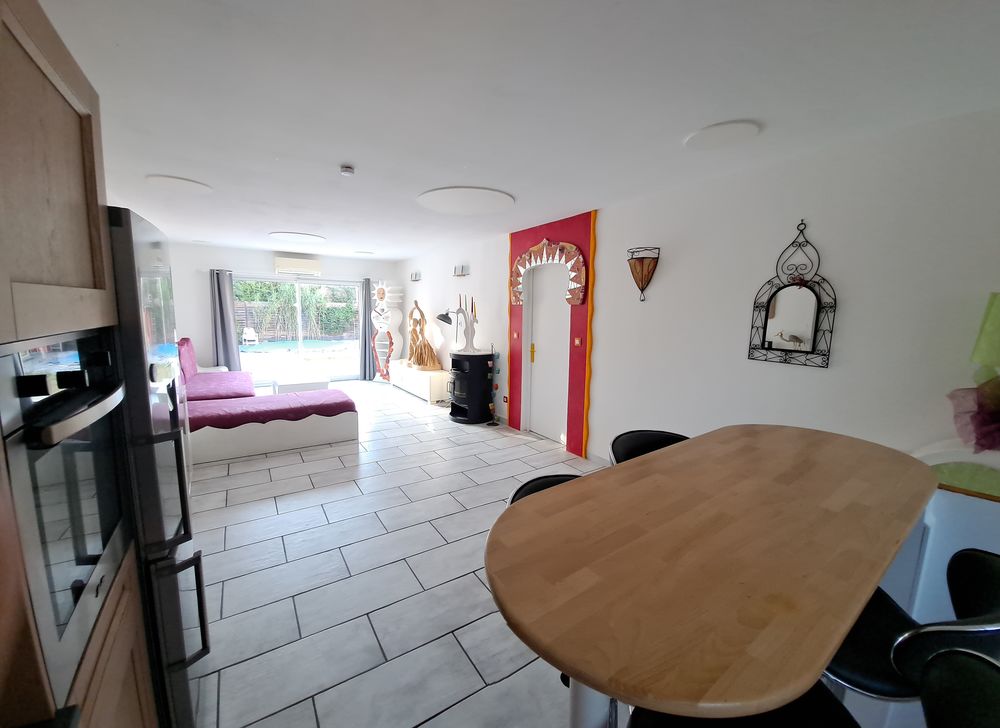 Maison atypique 130 m² ? 4 chambres ? terrain 366 m² ?