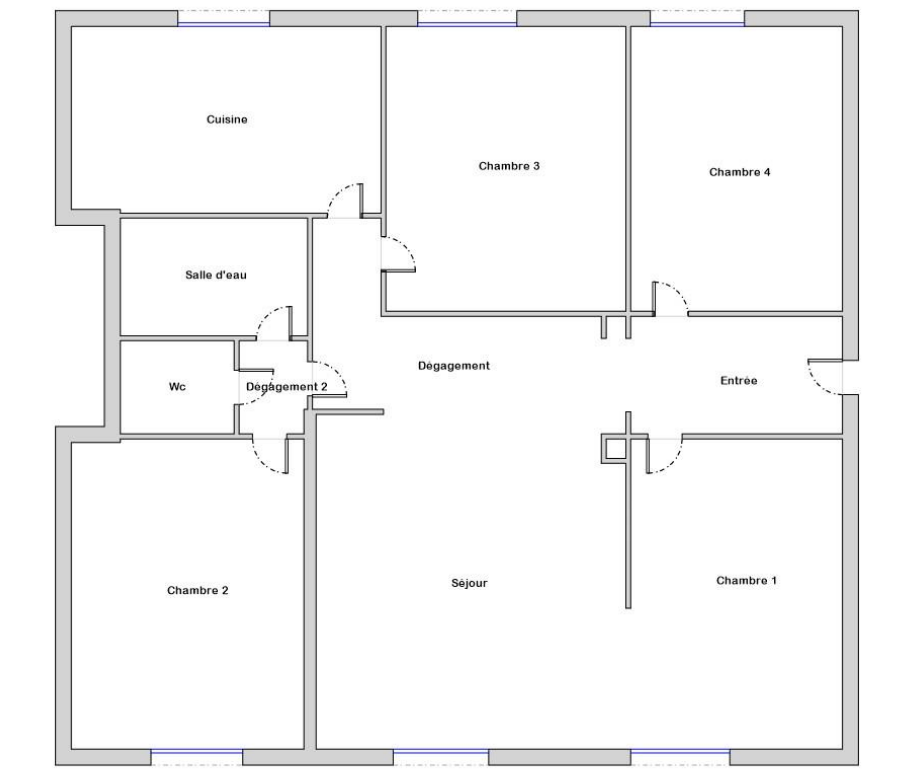 MONTROUGE (92) - APPARTEMENT FAMILIAL 5P - 83m²