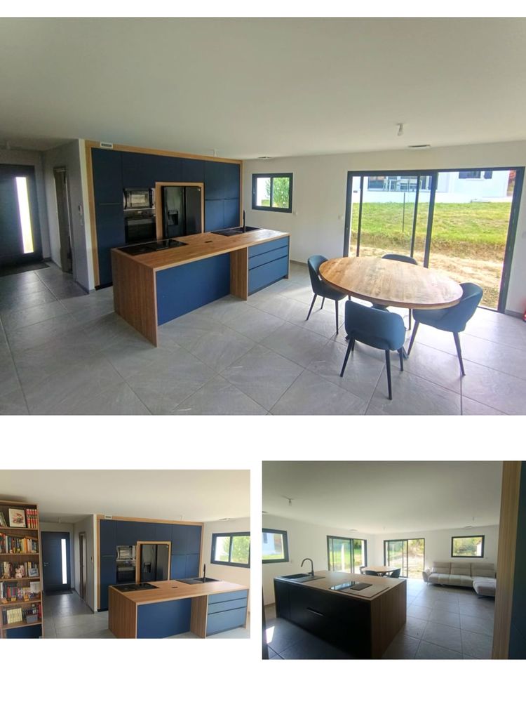 Maison contemporaine de plain-pied (100 m²) ? Chomérac
