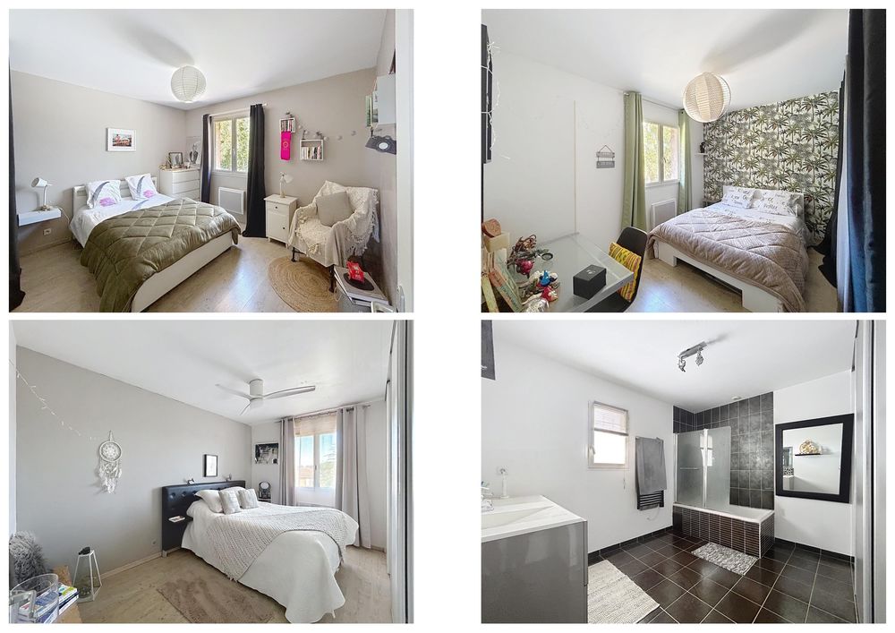 Maison de 2010 4 ch, panneaux photovoltaiques, terrain 709m²
