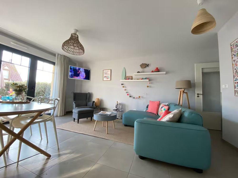 Ambleteuse : plain-pied avec jardin à 100 m de la plage