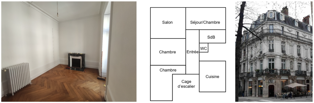 APPARTEMENT DE CARACTERE T4 - 97 m² - BOUCLE/GRANVELLE