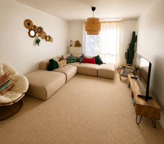 F3 DUPLEX 67 m2 dans pavillon , balcon , 2 GARAGES CENTRE SA