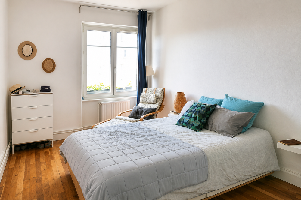 Appartement traversant 75 m² ? Lyon 9e / Au pied métro D