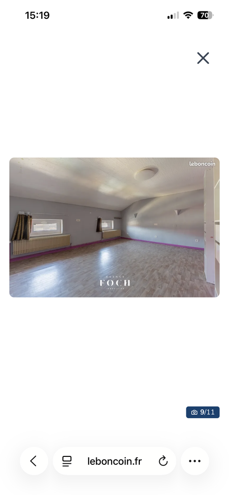 Maison mitoyenne 75 m2
