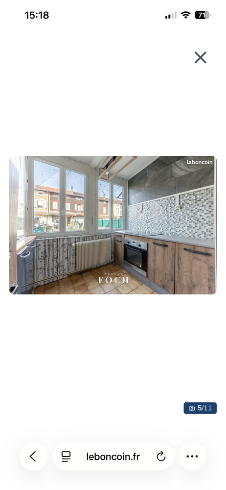 Maison mitoyenne 75 m2