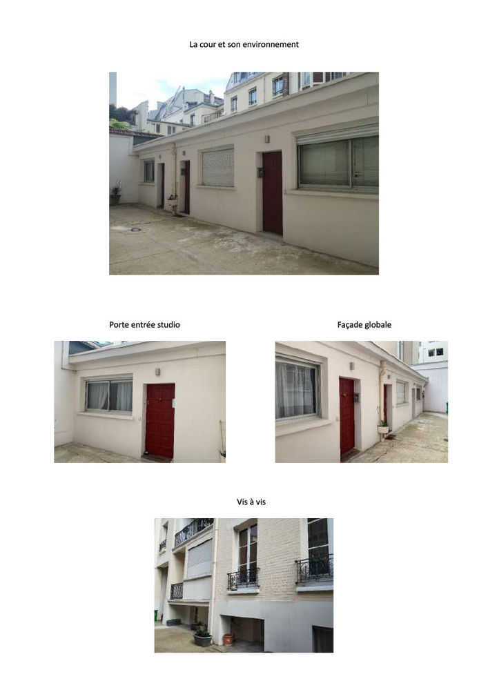 Studio Paris 17ème