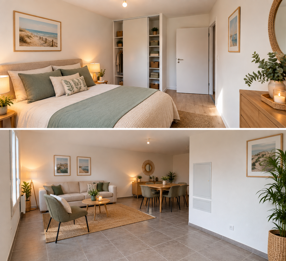 NOIRMOUTIER-EN-L'ÎLE ? Appartement 3 pièces de 62,69 m²