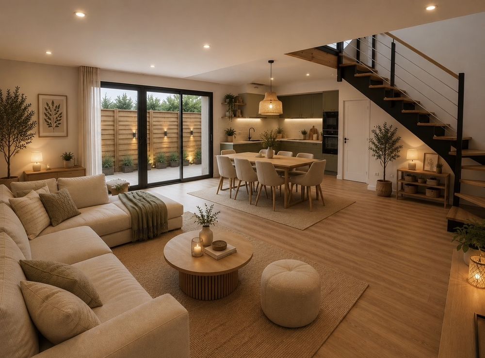Maison rénovée avec goût - Proche commerces et plages