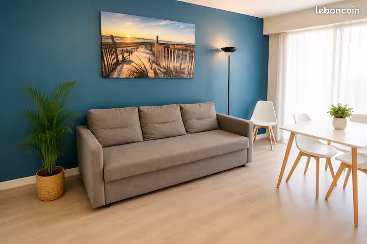 Saint Nazaire - Parc paysager - T4 73 m2 entièrement meublé