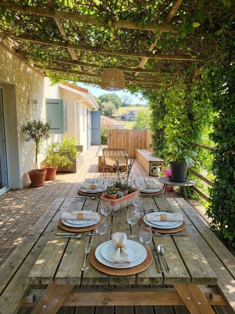Maison prête à vivre, 144m2, vue dégagée , piscine, garage