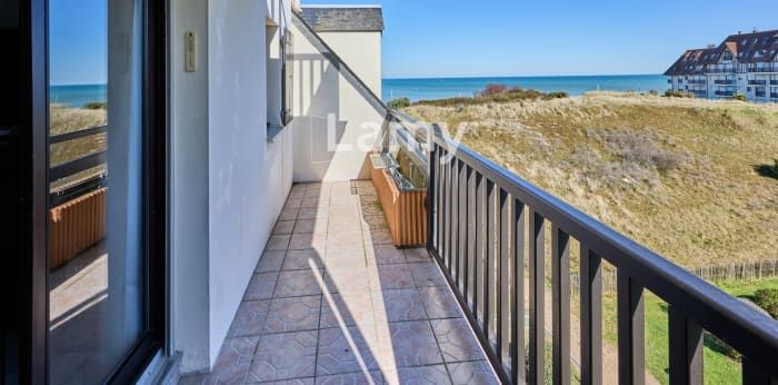 Appartement vue mer Cabourg Résidence fleurs Marine