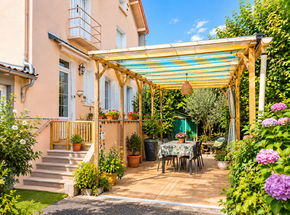 Maison 114 m² 3 chambres 2 jardins garage double Limoges