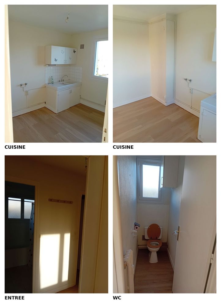 T2 lumineux 43 m² ? Saint-Lô ? Cuisine neuve équipée ? Cave