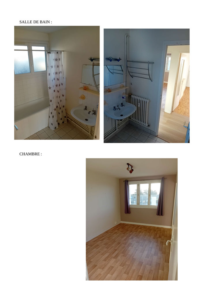 T2 lumineux 43 m² ? Saint-Lô ? Cuisine neuve équipée ? Cave
