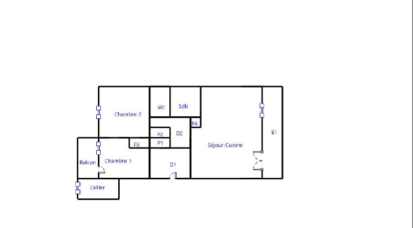 Appartement Saint-Etienne Centre Deux