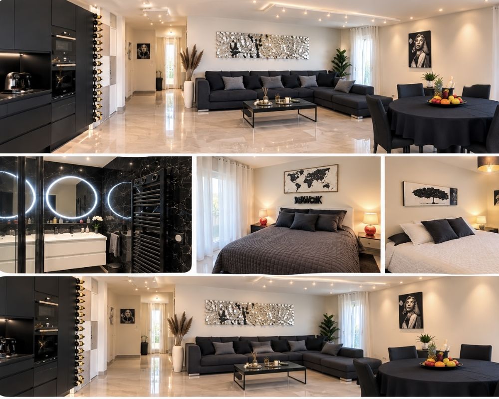 Appartement Moderne 4 pièces à Cannes Grand Parc