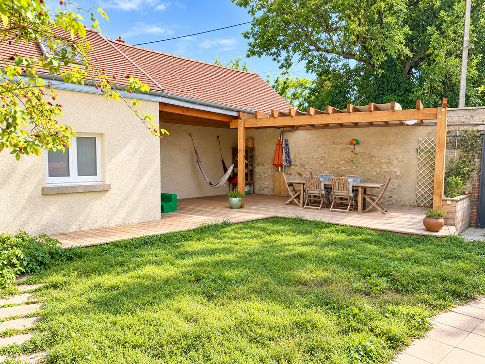 Maison 120m2 - 4 chambres avec jardin