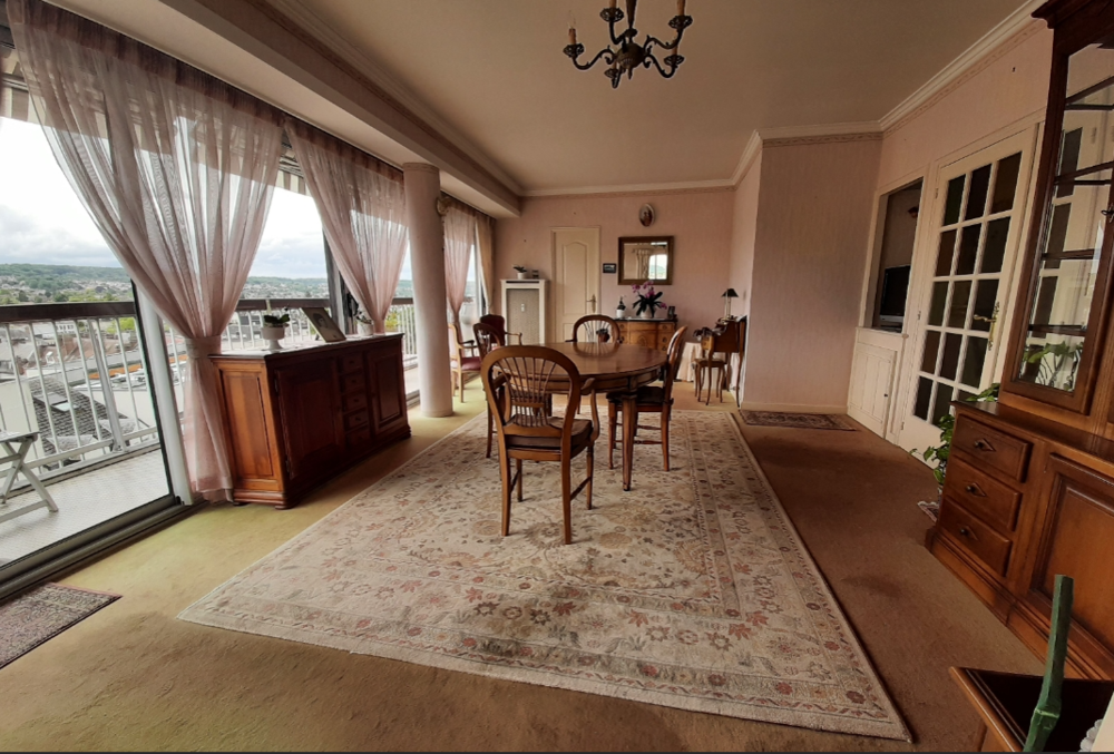 F4 - 91 m2 - Centre ville - Garage - Cave - Balcon - Exp Sud