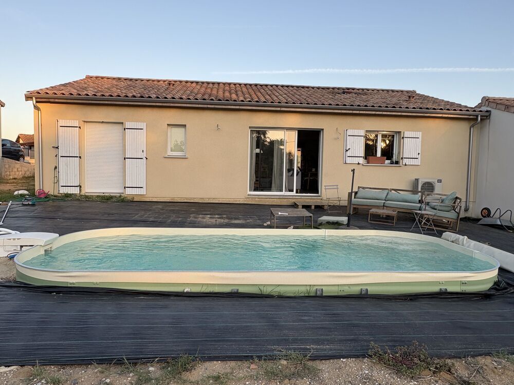 Maison 4 pièces 91 m² €" 3 chambres €" piscine €" garage €" terrain 609 m²