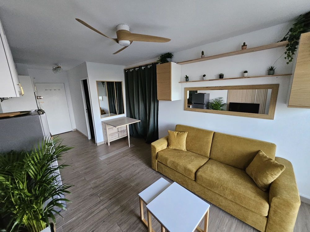 Studio cabine rénové - 27 m² utiles - Plage à 100 m - Carnon