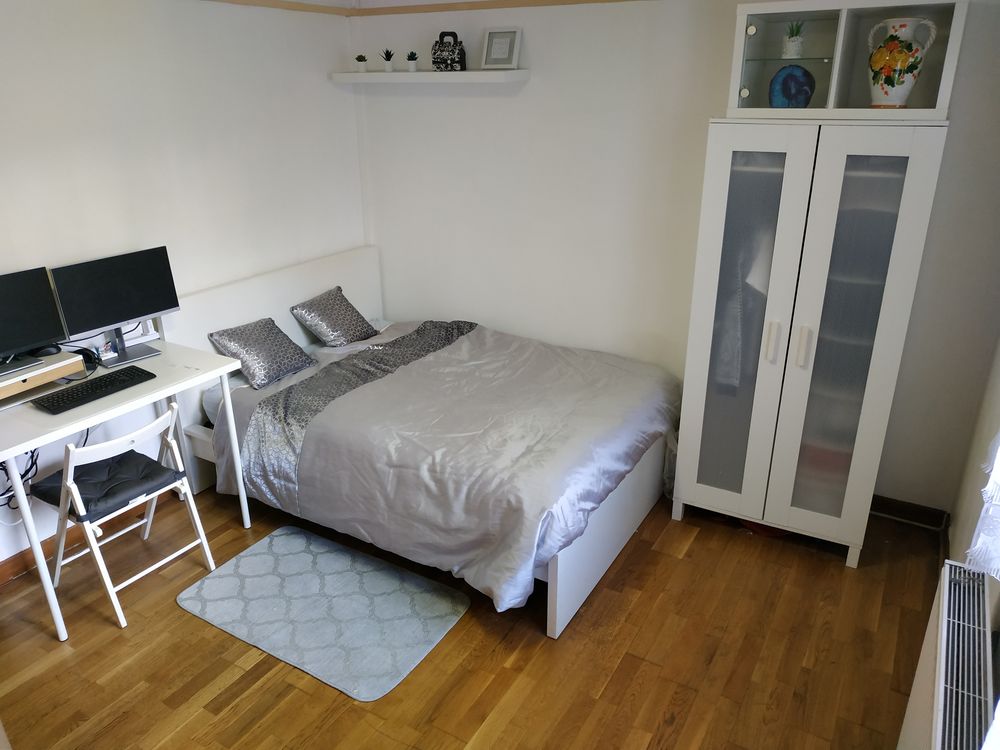 Studio meublé avec jardin privatif-parking