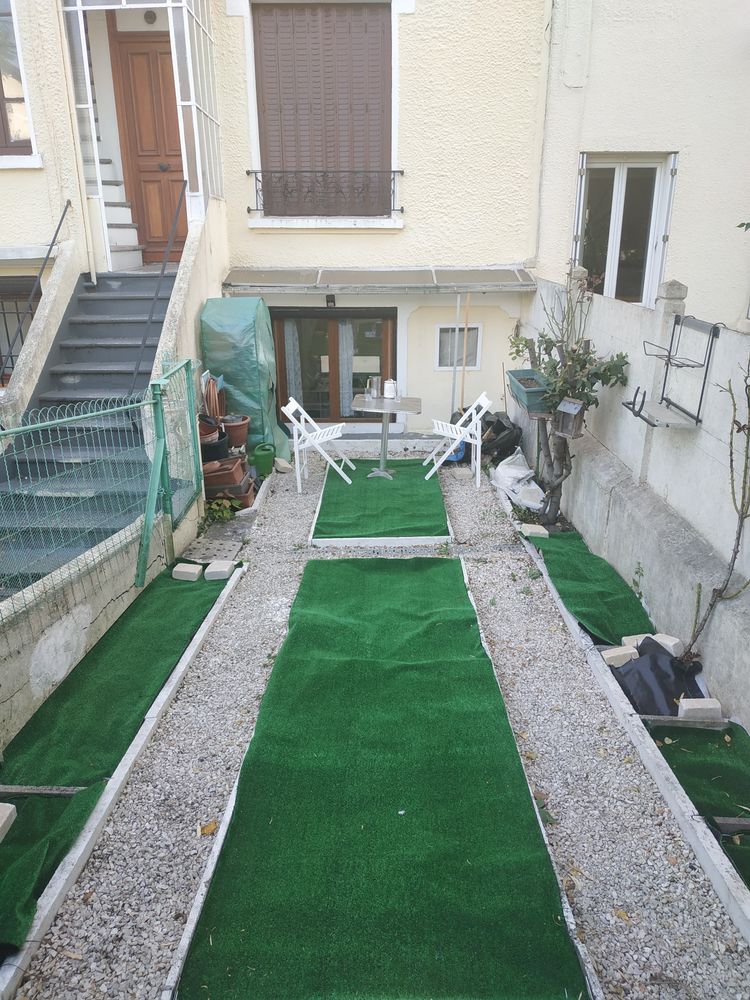 Studio meublé avec jardin privatif-parking