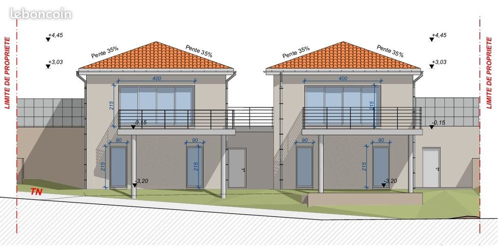 Maison neuve - 93 m² ?-jardin