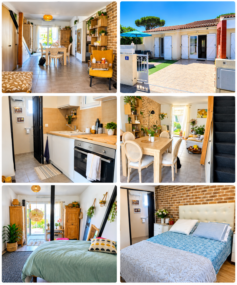 Villa coup de coeur à 10 mn de la plage