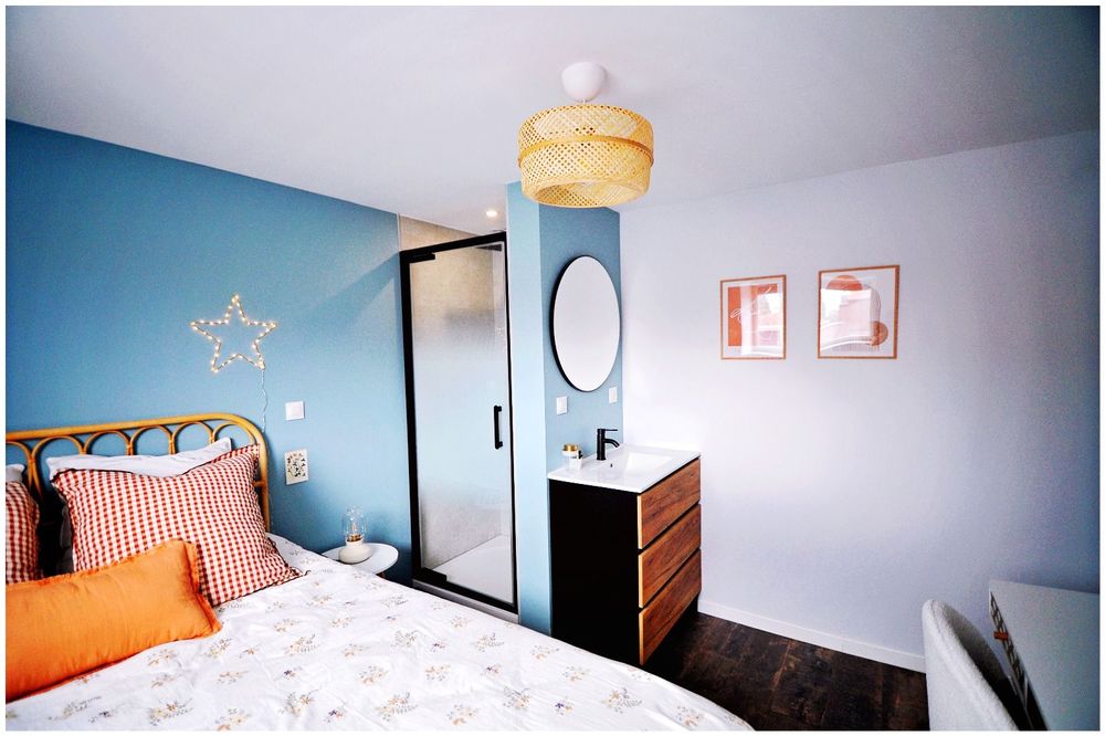 Lille : 3 chambres meublées avec douche, en colocation