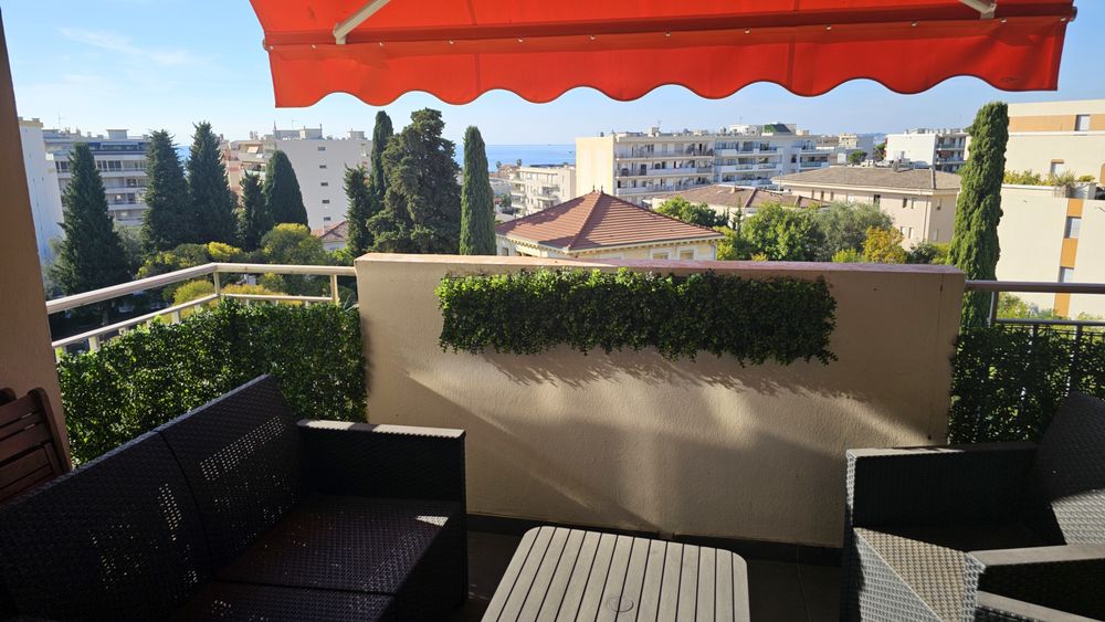3 pièces 51 m² vue mer Cros-de-cagnes? Avant Dernier étage