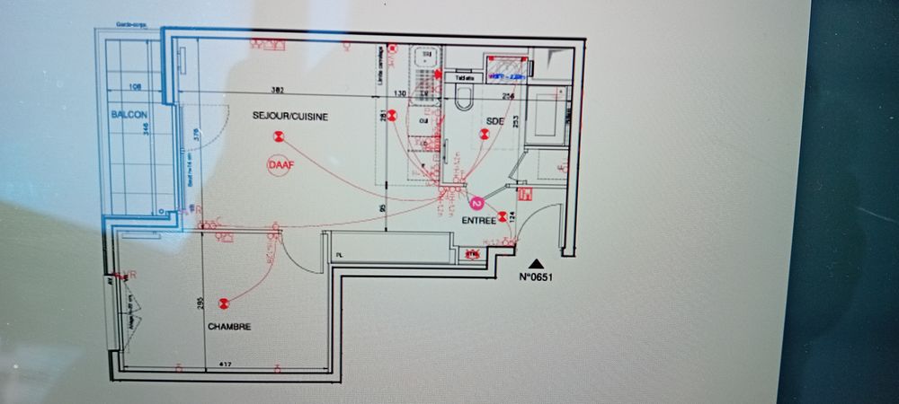 T2 AVEC BALCON CONSTRUCTION 2023. CLICHY IMPASSE DUMUR