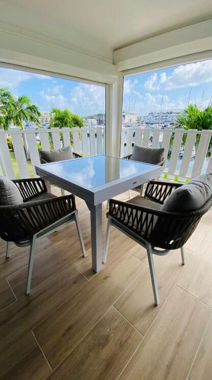 Appartement meublé 1 chambre - Saint-François, 1 à