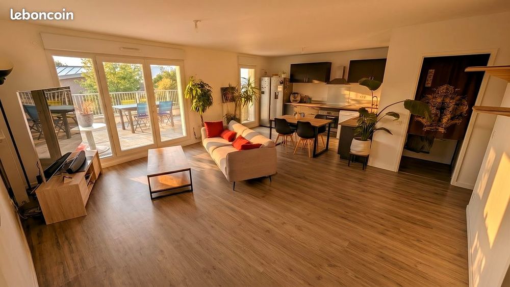 Saint-Herblain T4 80 m² 3 ch terrasse 24 m² 2 parkings