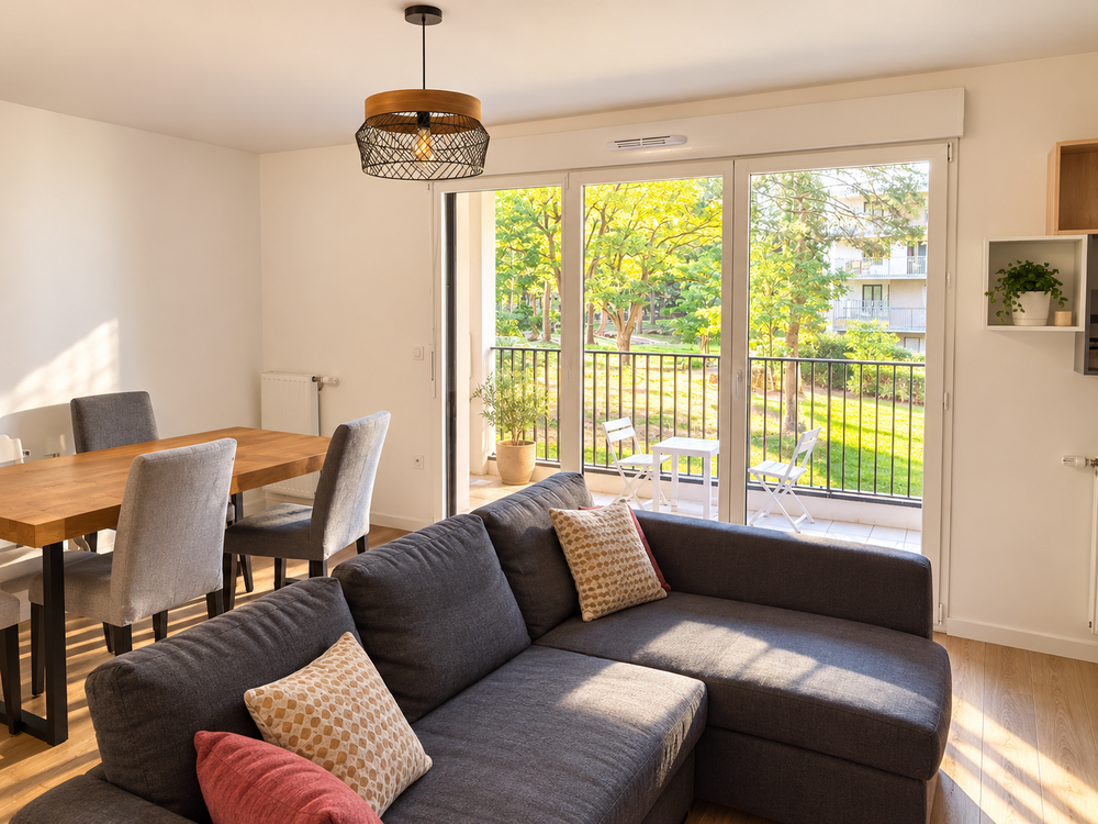 MASSY VILGÉNIS ? T4 81 m² lumineux, Loggia 8m², Parc Arboré