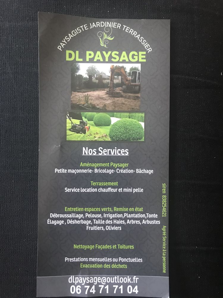 Paysagiste jardinier terrassier 0 11130 Sigean