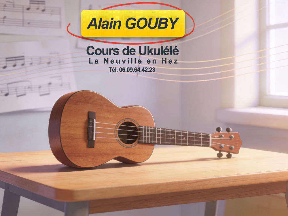 Cours de UKULELE 0 60510 La neuville-en-hez