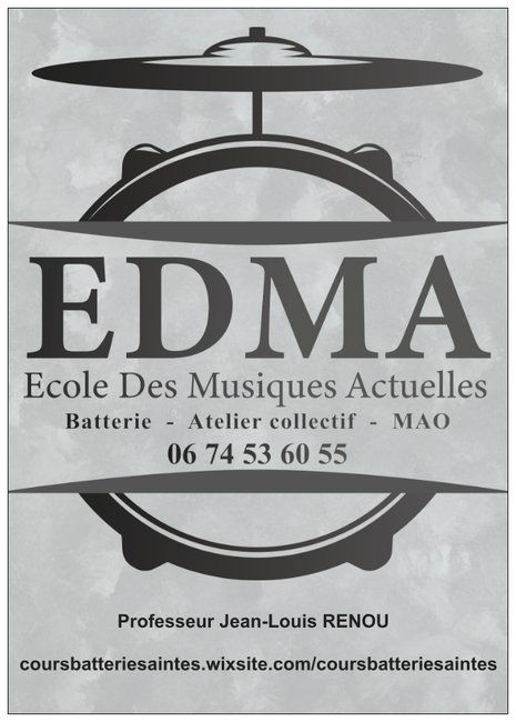 Cours de batterie 0 17100 Saintes