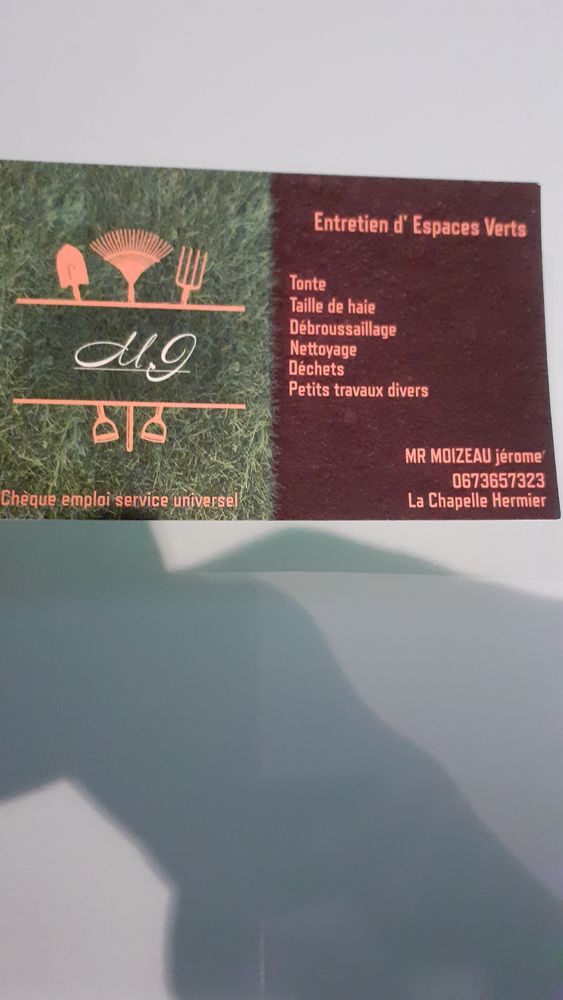 ENTRETIEN ESPACE VERT 0 85670 Saint-�tienne-du-bois