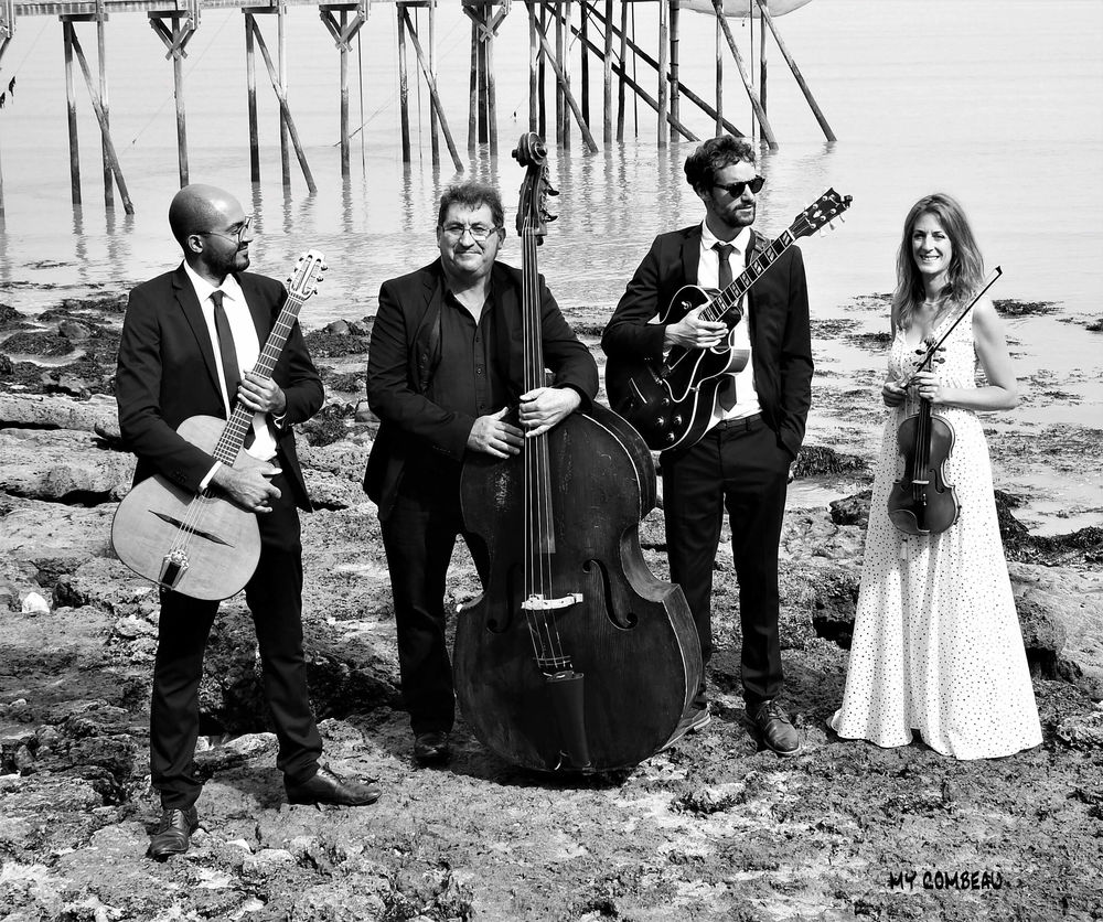 Animations/concerts jazz manouche avec le Django Black Band 0 79000 Niort