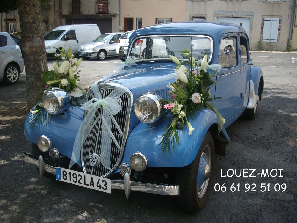 Traction Citro&euml;n bleue azur 0 43380 Ally
