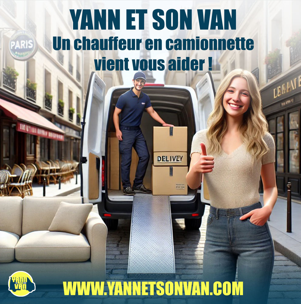 Camionnette + chauffeur d&eacute;m&eacute;nageur aide au d&eacute;m&eacute;nagement 0 75013 Paris