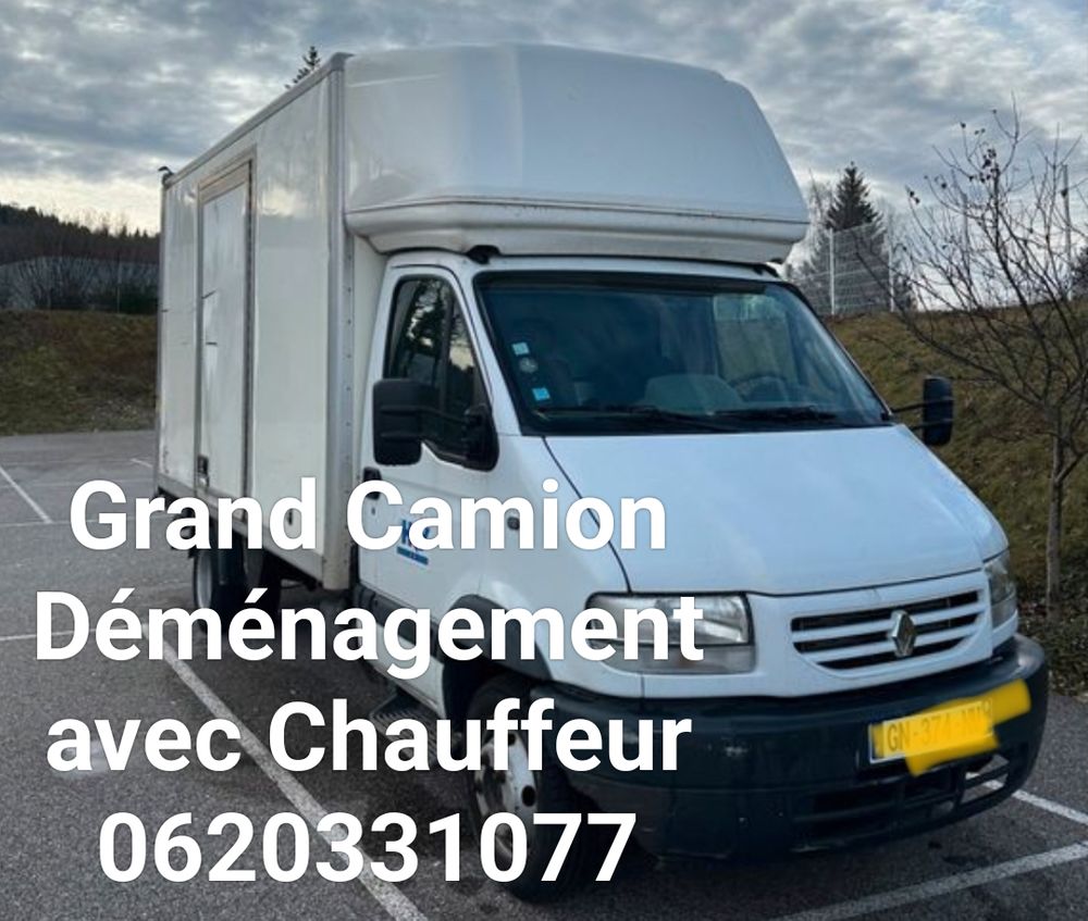 Grand Camion pour D&eacute;m&eacute;nagement et Transport avec Chauffeur 0 27000 �vreux